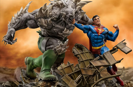 Superman vs Doomsday (DC Comics) Iron Studios Exclusive